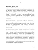 A STUDY ON LEXICAL COHESION IN VIETNAMESE AND ENGLISH CORPORATE ADVERTISINGS