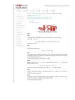 Đề thi học sinh giỏi cộng hòa áo năm 2012  