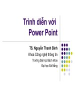 Tài liệu Trình diễn với Power Point pdf