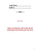 Tài liệu Tiểu luận: 