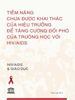 Tài liệu HIV / AIDS và Giáo dục docx