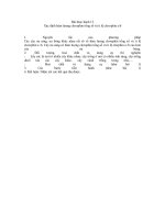 Tài liệu Xác định hàm lượng clorophin docx