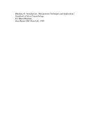 Tài liệu Handbook of Micro and Nano Tribology P1 ppt