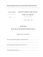 Tài liệu Mẫu đơn đề nghị cấp Giấy phép sản xuất, kinh doanh sản phẩm mật mã dân sự doc