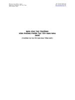 Tài liệu BÁO CÁO THỊ TRƯỜNG VĂN PHÒNG PHẨM TẠI TÂY BAN NHA 2005 docx