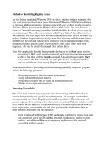 Tài liệu Methods of Restricting Registry Access phần 1 ppt