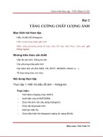 Tài liệu Giáo trình thực tập - Viễn Thám Cơ Sở - Bài 2 pptx