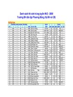 Tài liệu Trường ĐH dân lập Phương Đông (hệ ĐH và CĐ) ppt