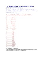 Tài liệu Hidrocacbon no mạch hở (Ankan) pptx