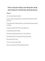 Tài liệu Thủ tục công bố mở luồng, tuyến đường thủy nội địa chuyên dùng nối với đường thuỷ nội địa địa phương. ppt