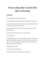 Tài liệu Thủ tục chứng nhận và cấp thẻ kiểm định viên đo lường doc