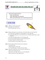 Tài liệu Tìm hiểu kết quả tác dụng lực doc