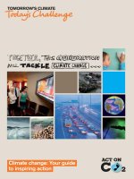 Tài liệu Climate change: Your guidei to inspiring action pptx