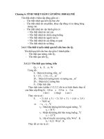 Tài liệu đồ án hệ thống lạnh cho nhà máy thủy sản, chương 6 ppt