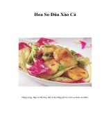 Tài liệu Hoa So Đũa Xào Cá docx