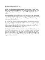 Sống hết mình để không hối tiếc