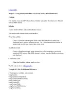 Tài liệu Using XSD Schema Files to Load and Save a DataSet Structure pptx