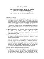 Tài liệu Hệ thống chuẩn mực kế toán Việt Nam - chuẩn mực số 720 Những thông tin khác trong tài liệu có báo cáo tài chính đã kiểm toán doc