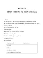 Tài liệu Mỹ thuật - LUYỆN VẼ TRANG TRÍ ĐƯỜNG DIỀM (12) docx