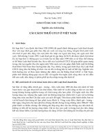 Cải cách thuế GTGT ở việt nam 