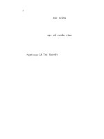 Tài liệu Giáo Trình Đại Số Tưyến Tính pptx