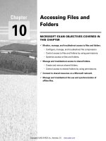 Tài liệu Accessing Files and Folders pdf