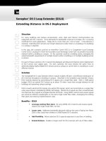 Tài liệu Extending Distance in DS-3 Deployment pptx
