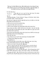 Tài liệu Thủ tục Lùi thời điểm trả nợ 1 ppt