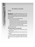 Tài liệu Môi trường và con người docx