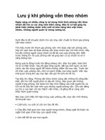 Tài liệu Lưu ý khi phỏng vấn theo nhóm pptx