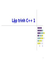 Tài liệu Ngôn ngữ lập trình - Đa hình doc