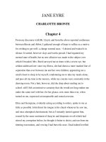 Tài liệu LUYỆN ĐỌC TIẾNG ANH QUA TÁC PHẨM VĂN HỌC-JANE EYRE CHARLOTTE BRONTE Chapter 4 docx