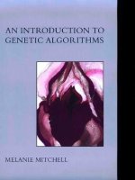 An introduction to genetic algorithms 