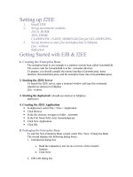Tài liệu Getting Started with EJB docx