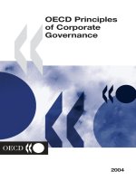 Tài liệu OECD Principles of Corporate Governance ppt