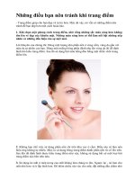 Tài liệu Những điều bạn nên tránh khi trang điểm doc