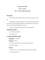 Tài liệu Tập đọc 2 - CON CHÓ NHÀ HÀNG XÓM, THỜI GIAN BIỂU pdf