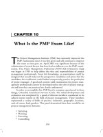 Tài liệu Project Management Professional-Chapter 10 docx