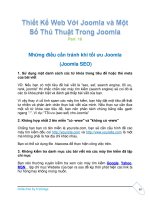 Tài liệu Thiết Kế Web Với Joomla part 15 ppt