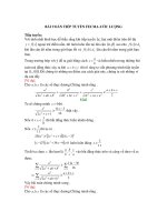 BÀI TOÁN TIẾP TUYẾN FECMA-ƯỚC LƯỢNG