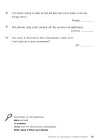 Tài liệu Professional english business intermediate part 8 ppt