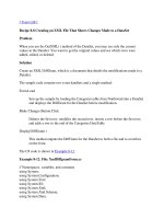 Tài liệu Creating an XML File That Shows Changes Made to a DataSet pptx