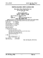 THIẾT kế máy ủi với lưỡi BEN QUAY lắp TRÊN máy kéo d150a 