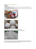 Làm mứt dừa cà phê thơm ngon đón tết 