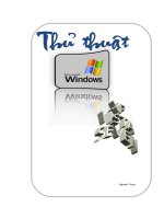 Tài liệu Những thủ thuật hay của Windows pdf