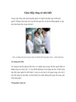 Tài liệu Giao tiếp công sở nên biết ppt