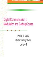 Tài liệu Modulation and coding course- lecture 3 pptx