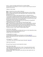 Tài liệu Cấp giấy phép đến các tỉnh, thành phố của Việt Nam cho công dân Lào nhập cảnh docx