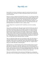 Tài liệu Đạo thầy trò doc