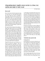 Tài liệu Nâng cao các kỹ năng về di truyền, sinh sản và lai tạo giống bò thịt nhiệt đới- chương 31 pptx